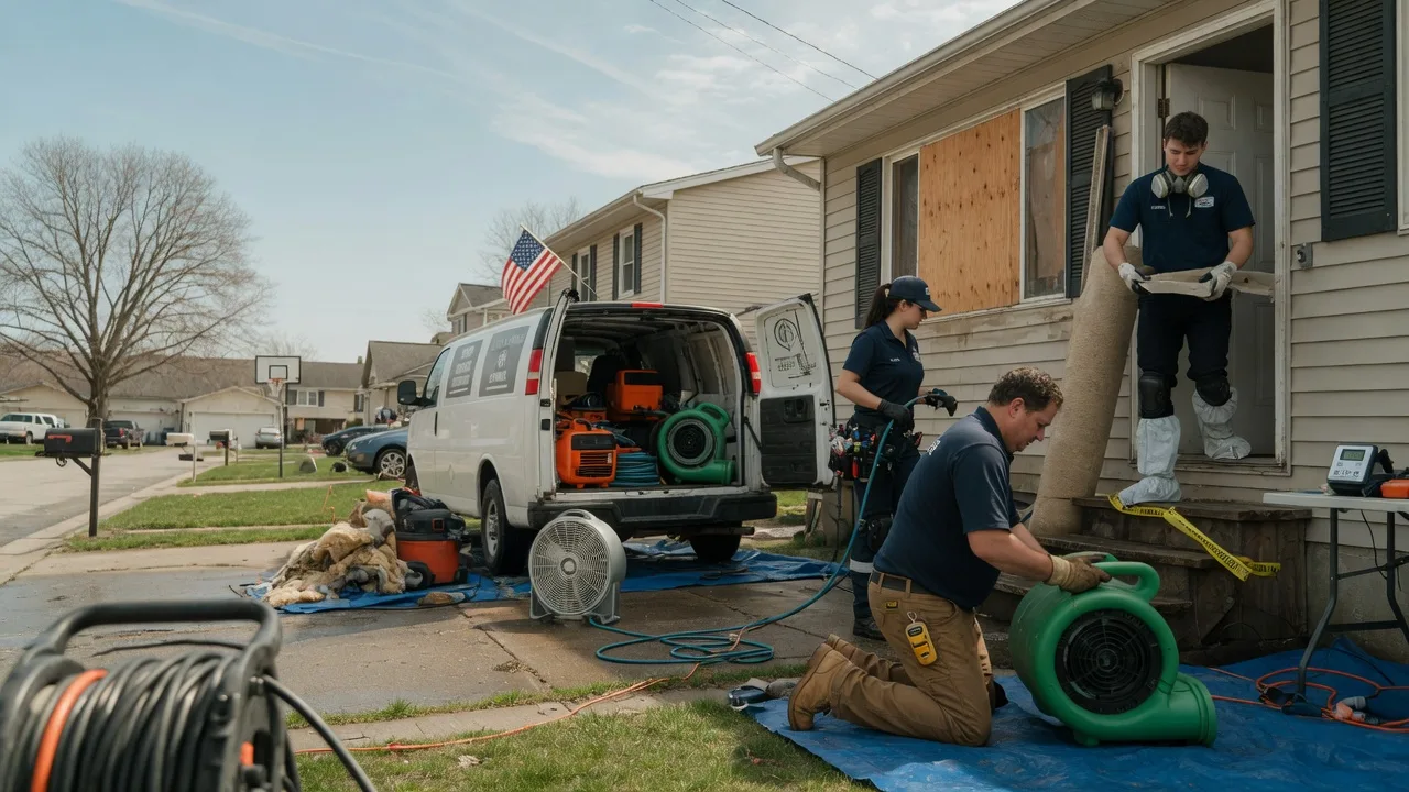 Water Damage Restoration in Teutopolis, IL near me
